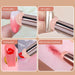 Professional Nail Patching Gel with Gradient Halo Dye and Silicone Brush