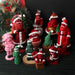 Cartoon Santa Claus Candle Mold Christmas Decorative Ornaments