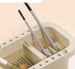 Multi-functional Paint Brush Washing Bucket Set - Three-Piece Cleaning Set for Small Items