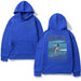 Casual Unisex Hoodie – Retro Anime Print Top for Men & Women