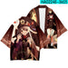 Anime Peripheral Clothes Haori Kimono Cloak Men's Fashion T-Shirt