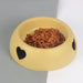 Pet Supplies Dog Bowl – Plastic Love Single Bowl for Food & Water