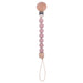 Handmade Beech Wood Pacifier Clip with Anti-Drop Soothing Chain