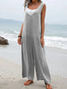 Sleeveless Wide Leg Jumpsuit For Women With Comfortable Fit For Spring And Summer Outfits