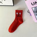 Men's Mid Length Soft Comfortable Home Socks Sweat Absorbing Odor Resistant Socks
