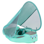 Non-Inflatable Baby Swim Float with Foot Cushion Seat and Fun Water Play Design