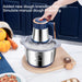 5L Electric Meat Grinder & Chopper – Stainless Steel Food Processor