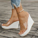Casual Summer Wedge Sandals With Open Toe Design For Women’s Stylish Comfort