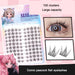 Sunflower Comics Thick Natural Look False Eyelashes in Segmented Layers