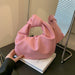 Autumn Fashion Simple Handbag High-End Pleated Cloud Design Elegant Stylish Accessory