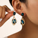 Light Luxury Creative Fashionable Emerald Women's Earrings Jewelry