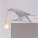 Rich Bird Resin Wall Lamp Nordic Creative Bedhead Animal Decoration Desk Lamp