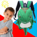 3D Dinosaur Backpack for Kids – Waterproof Animal School Bag