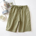 Linen Cotton Large Size Men Women Sports Leisure Comfort Shorts