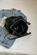 Medium Denim Tote Bag – Casual Women's Zipper Shoulder Bag