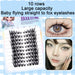 Sunflower Comics Thick Natural Look False Eyelashes in Segmented Layers