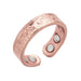 Magnetic Therapy Health Ring – Stylish Adjustable Open-Fit Jewelry