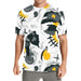 Men's All Over Print Crew Neck T-Shirt With Vibrant Graphic Design