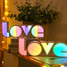 LED Love String Lights - Valentine’s Day Decorative Lights with Romantic Designs