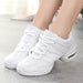 Women's Breathable Mesh Dance Shoes with Height Increase Soft Sole