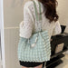 Women's Bubble Textured Tote Bag With Soft Handles For Stylish Everyday Use