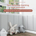 Kids' 3D Self-Adhesive Soft Wall Panels – Anti-Collision Bedhead Decor