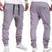Men Harem Pants Casual Sagging Pants Drop Crotch Men Joggers