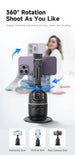 Ai-Enabled 360° Auto-Tracking Gimbal Stabilizer For Vlogging And Video Shooting