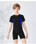 One-Piece Swimsuit for Boys and Girls with Sun Protection Design