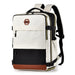 Colorblock Backpack with Multi-Pockets and Adjustable Shoulder Straps