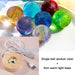 Decorative LED Glowing Crystal Ball with Dragon Bead and Night Light Function