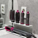 Non-Perforated Wall-Mounted Holder for Hair Dryers & Styling Tools