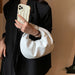 Autumn Fashion Simple Handbag High-End Pleated Cloud Design Elegant Stylish Accessory