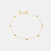 Elegant 18K Gold-Plated Necklace With Subtle Shine And Minimalist Chain For Women