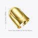 Gold Color Punk Nails Finger Ring for Women Trendy Fashion Jewelry Gift