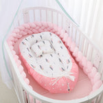 Bionic Baby Nest for Newborns Portable Detachable Womb Bed for Comfort