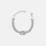 Titanium Steel Knot Design Bracelet for Modern Everyday Style