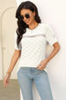 Patchwork Round Neck Pullover T-Shirt With Simple And Modern Aesthetic