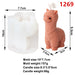 Alpaca Silicone Mold DIY Cute Small Animal Scented Candle Decorative Ornaments