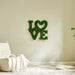 Love Letter Moss Wall Art – Natural Greenery Wall Decor