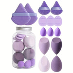 14 Pcs Makeup Sponge Triangle Blender Sponges Powder Press Puffs Set