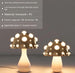 Dimmable Mushroom Desk Lamp – Decorative Bedside Light for Dorm or Bedroom