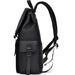 PU Leather Backpack with Multi-Pockets and Adjustable Shoulder Straps