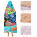 Wearable Hooded Blanket Cloak – Cozy Oversized Plush Winter Poncho