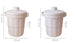 Compact Ins-Style Desktop Trash Can with Lid for Bedroom and Office Use Stylish and Functional Design
