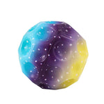 Colorful Camouflage Elastic Ball PU Foam High Bounce Ball Multi Hole Ball Toy