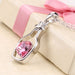 Women's Wish Bottle Crystal Heart Pendant Necklace Jewelry