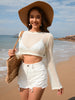 Lightweight Long Sleeve Pullover Knitted Sweater Combo for Women