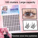 Sunflower Comics Thick Natural Look False Eyelashes in Segmented Layers
