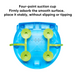 Baby Bath Stool – Anti-Slip Suction Cup Hug-Type Chair for Newborns